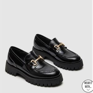 Steve Madden lando leather loafers